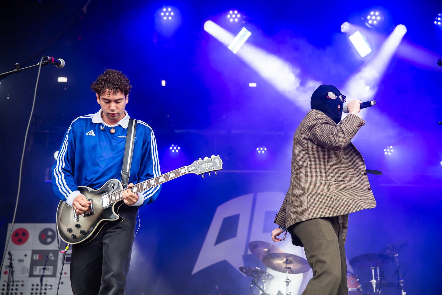 Atlanta, Ga: Quarters of Change rocked out on the Ponce de Leon stage early on day 2 of Shaky Knees. Photo taken Friday May 3, 2024 at Central Park, Old 4th Ward. (RYAN FLEISHER FOR THE ATLANTA JOURNAL-CONSTITUTION)