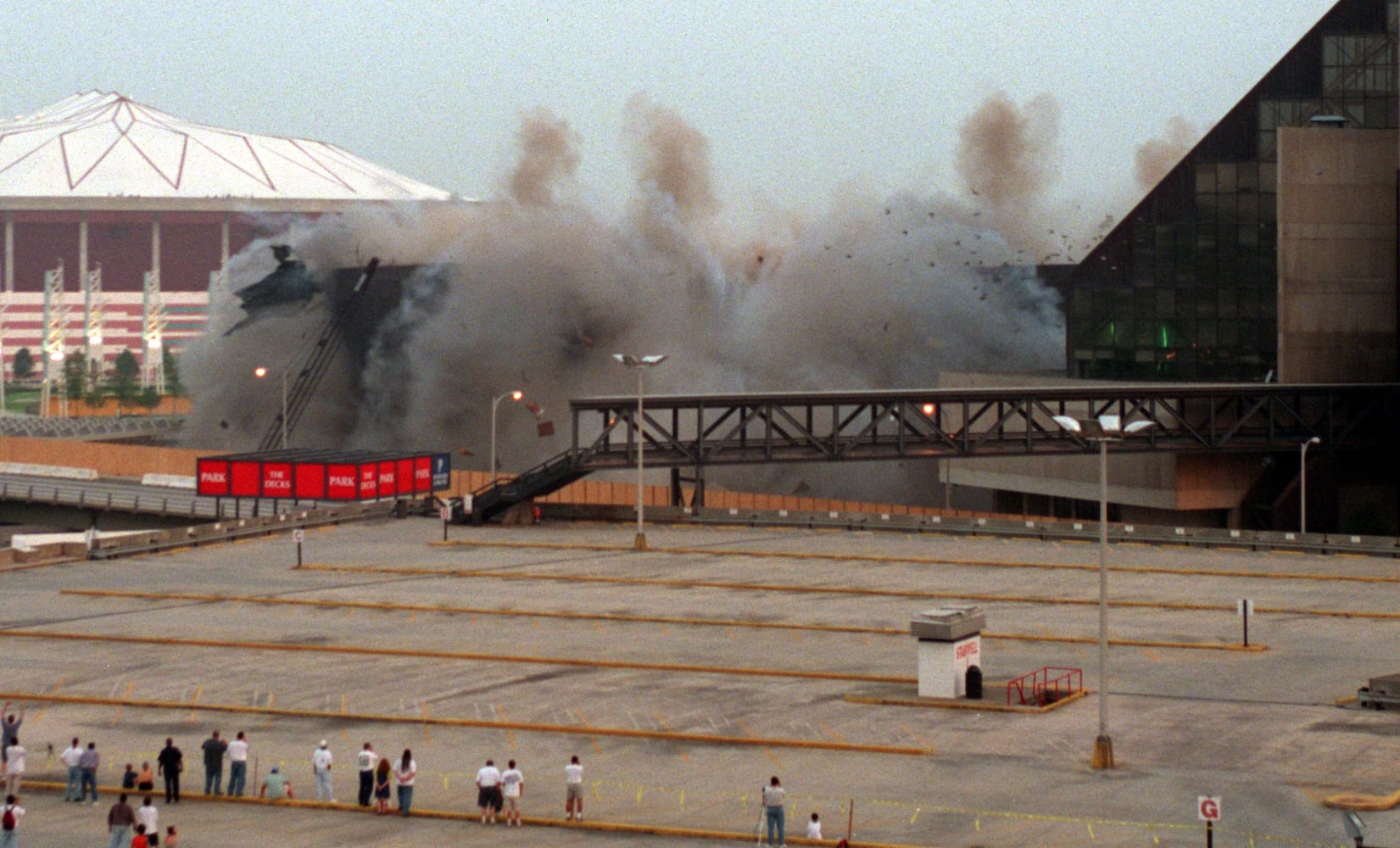 Stadium implosions