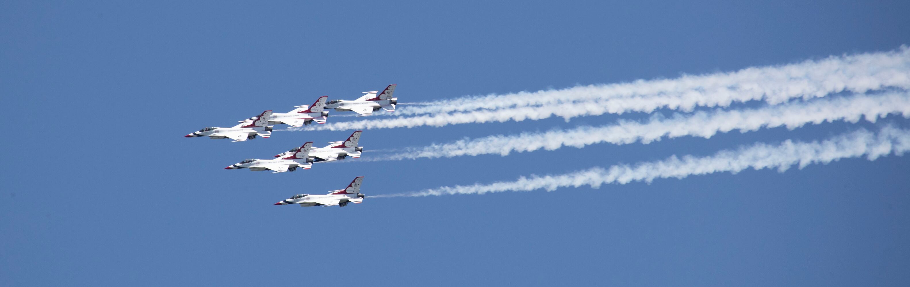 PHOTOS: Blue Angels, Thunderbirds fly over Atlanta