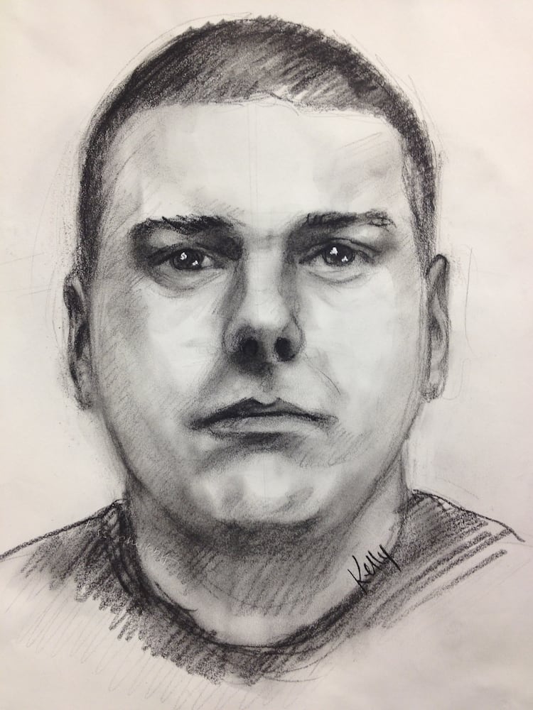 Sketch of sex assault suspect