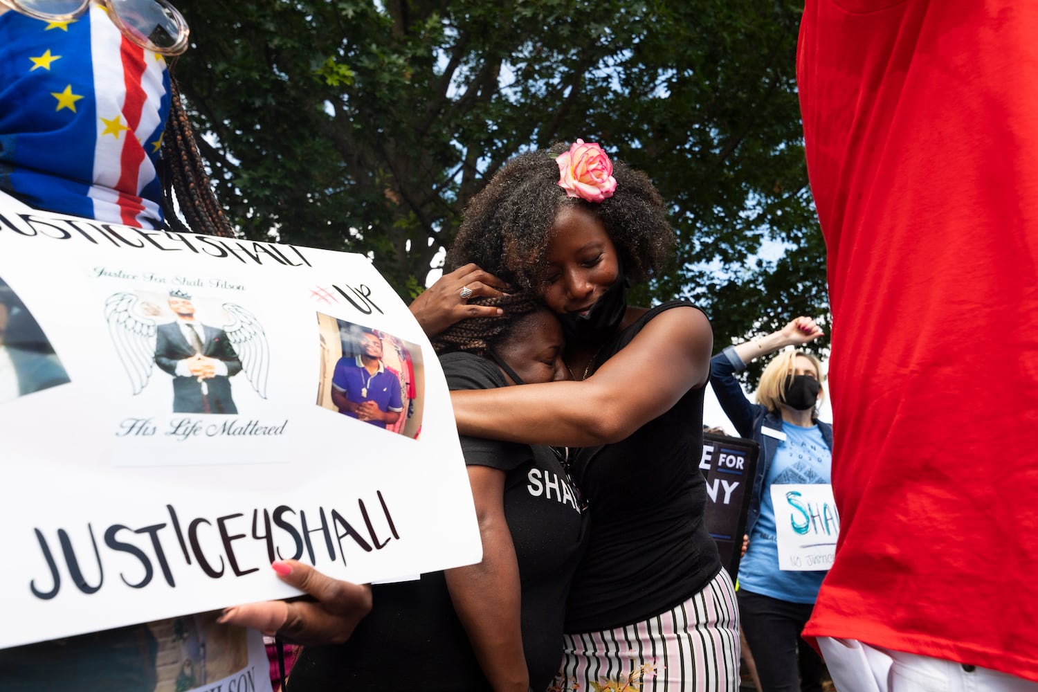 PHOTOS: Protesters gather at Gwinnett Place Mall