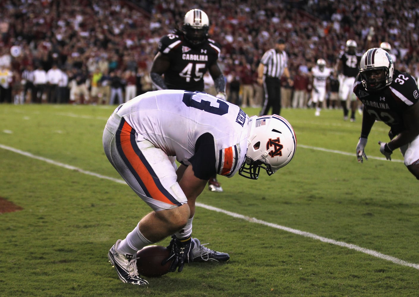 Won national championship with Auburn in 2010, played for Lassiter HS