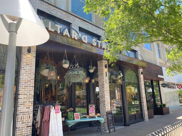 Altar’d State opened from 11 a.m. to 7 p.m. allowing a total of 10 people in the spacious boutique at a time. The store reached its maximum capacity at one point, Friday, when five staff and five customers were inside.  (Photo: Adrianne Murchison)