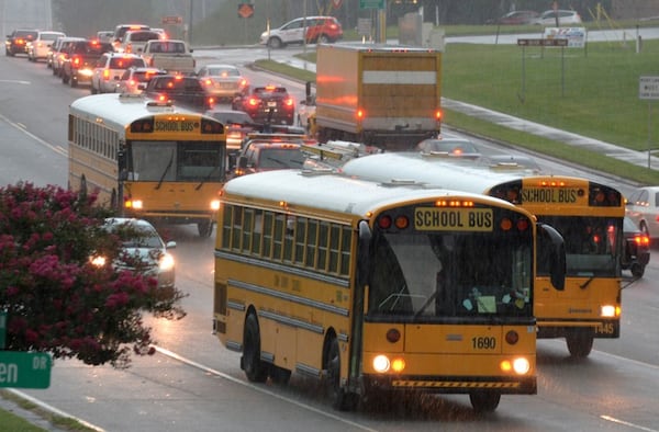 Students in metro Atlanta districts will be boarding school buses soon, some earlier than usual.