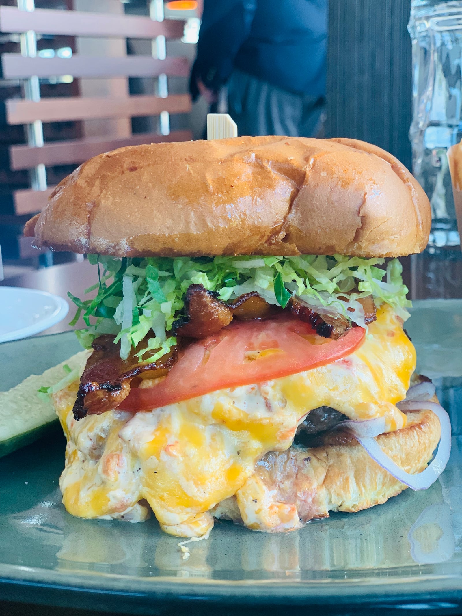 The Masters Burger at Kimpton Overland.