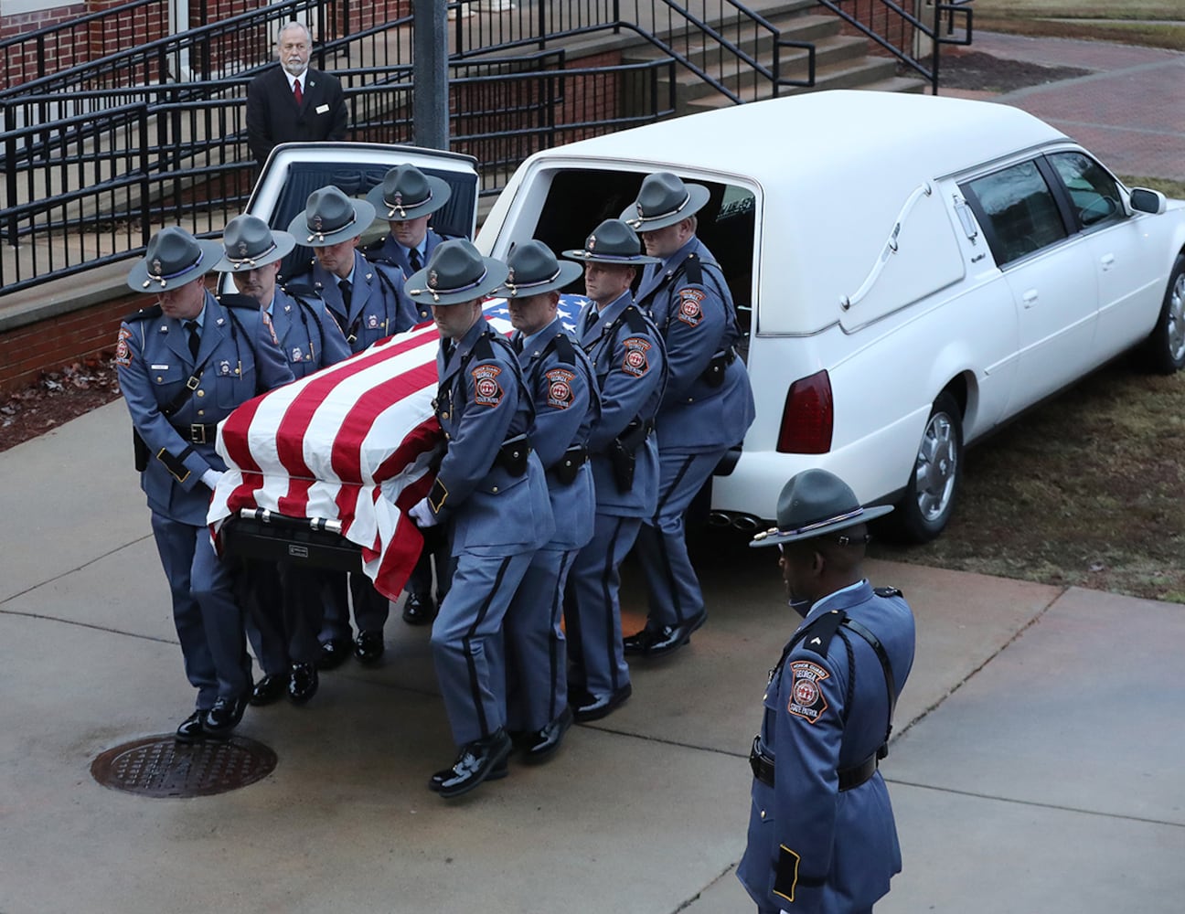 Funeral for campus police officer Jody Smith