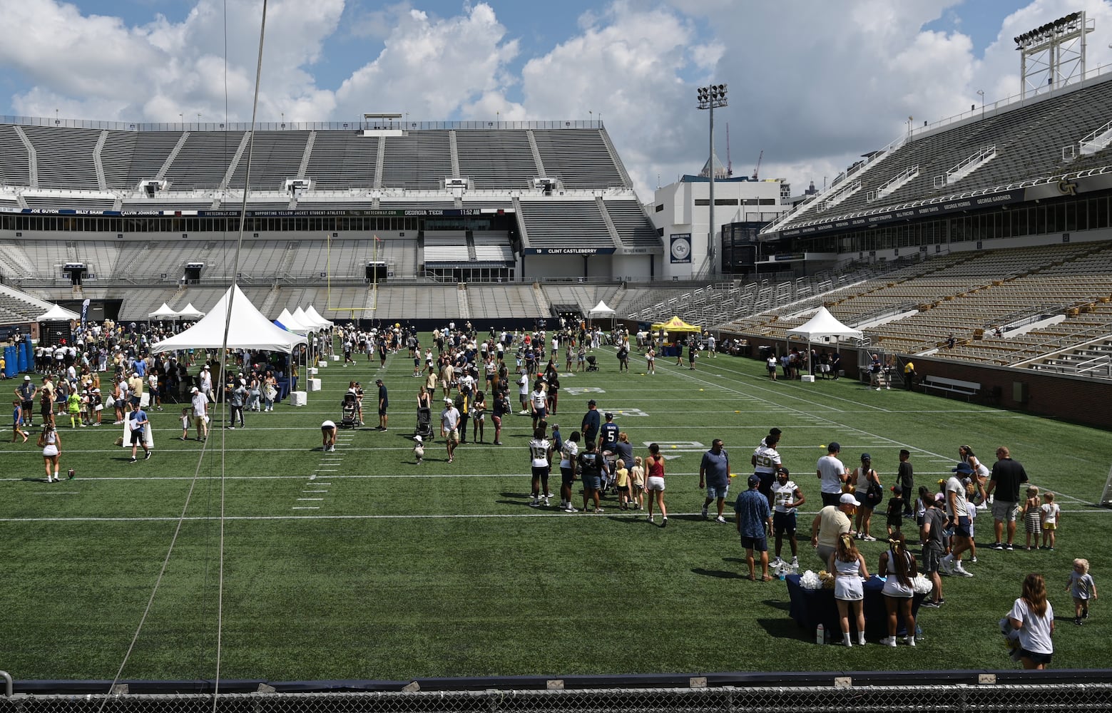 Georgia Tech football’s annual Fan Day