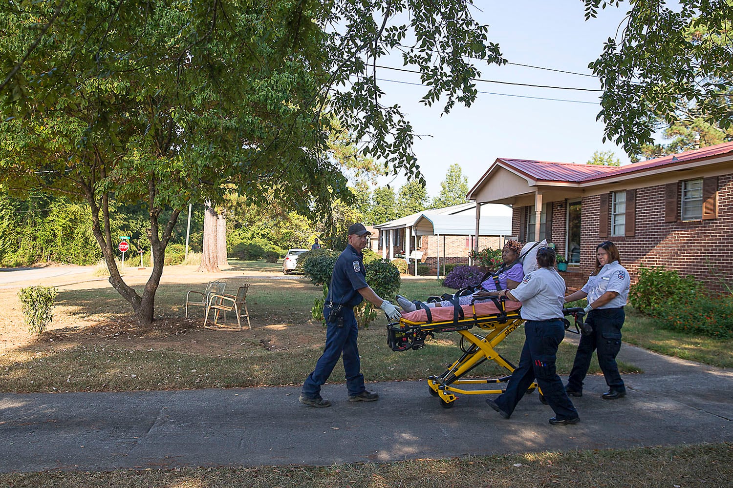 PHOTOS: Following a paramedic in Wilkes County