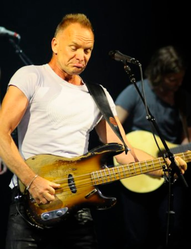 Sting soulful at Chastain