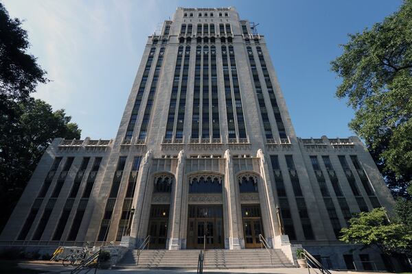 Atlanta City Hall, the old city hall tower. BOB ANDRES /BANDRES@AJC.COM