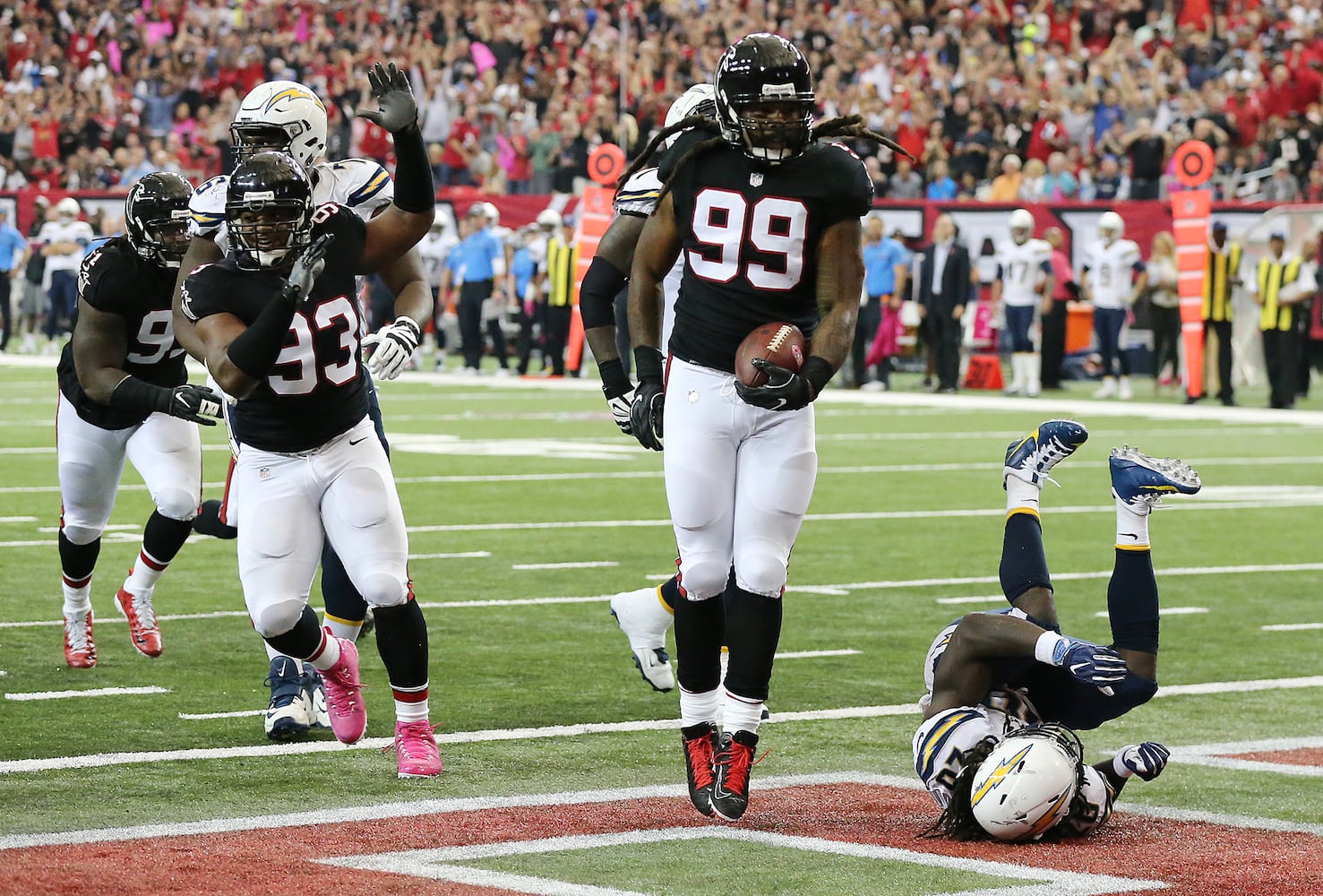 Falcons vs. Chargers at Georgia Dome