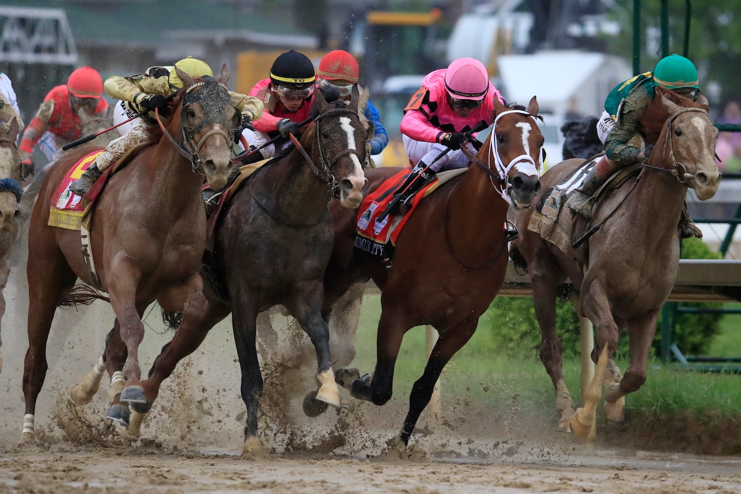 Photos: Controversy decides Kentucky Derby winner