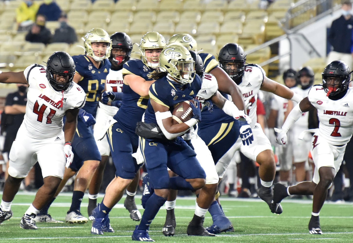 Georgia Tech vs Louisville game