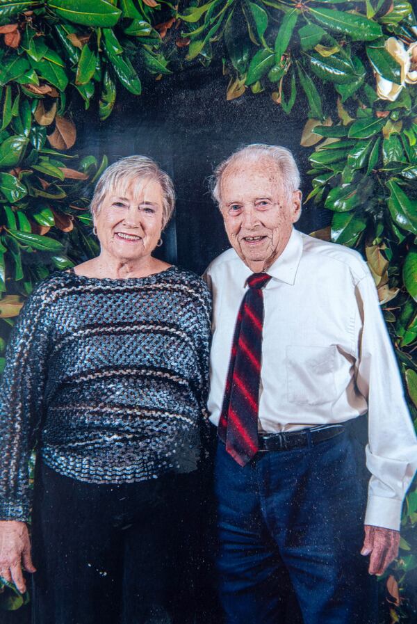 After his wife of 67 years died, Frank Stovall met Agnes Benson on a blind date. "She's my salvation," he said. (FAMILY PHOTOGRAPHY provided by Frank Stovall)