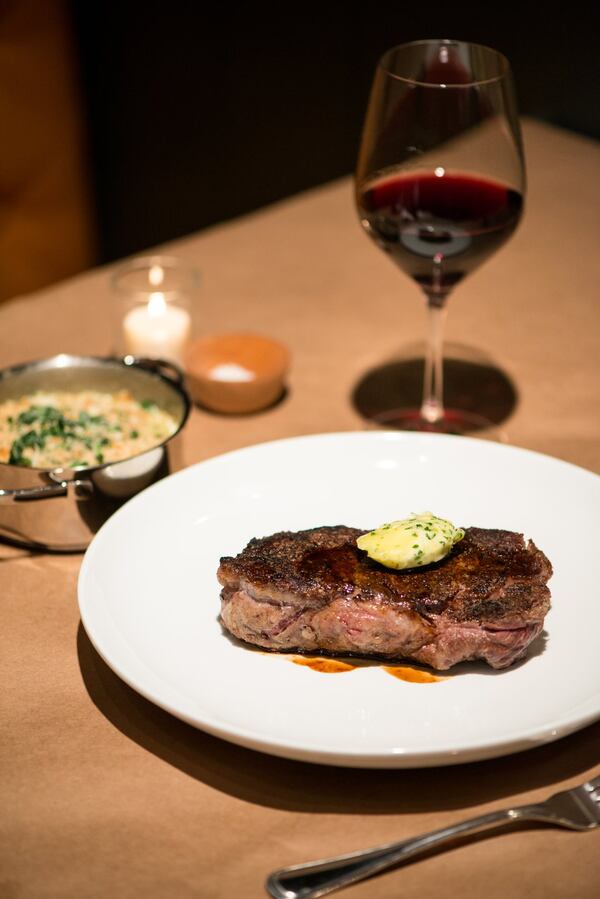 If you’re looking for candlelight and a classic dish such as a 16-ounce Strauss grass-fed rib-eye with a side of creamed spinach, the Federal, Shaun Doty’s brand-new restaurant in Midtown, might be right for you. CONTRIBUTED BY MIA YAKEL