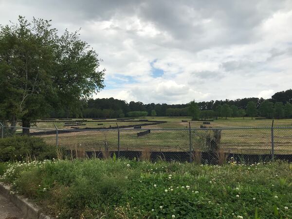 The site of the Stone Mountain Tennis Center, which hosted events during Atlanta's 1996 Olympics, has now been cleared. TYLER ESTEP / tyler.estep@ajc.com