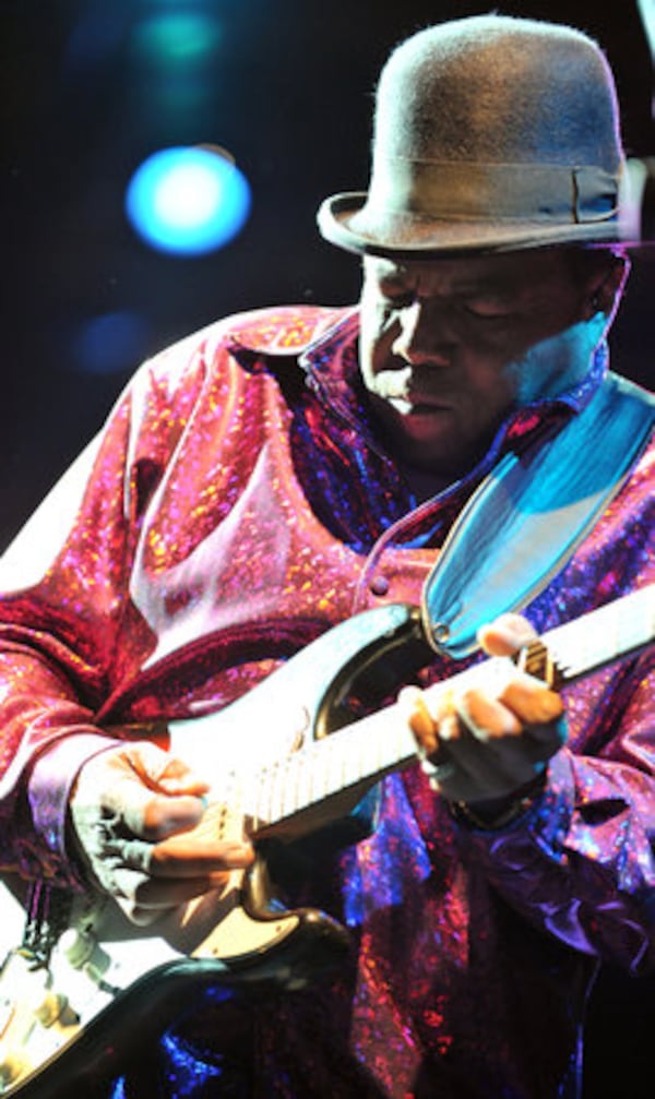 Rock & Roll Hall of Famer Tito Jackson performs for the thousands of people gathered at Underground Atlanta for the annual New Years Eve festivities on Friday, Dec. 31, 2010. It was the largest New Year's celebration in the Southeast.