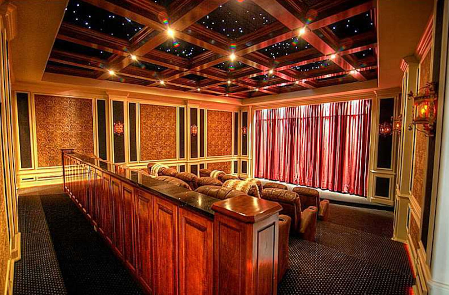 Home features 5,000-square-foot closet, 21-seat cinema