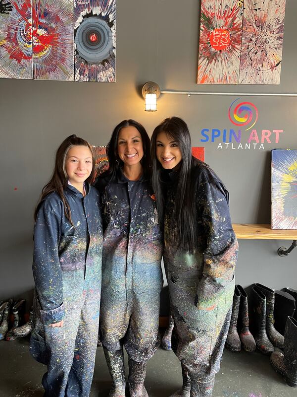 Jessica Stellato (center), with daughters Giuliana (left) and Gianna (right). "My very best gifts are my children," says Stellato. FAMILY PHOTO