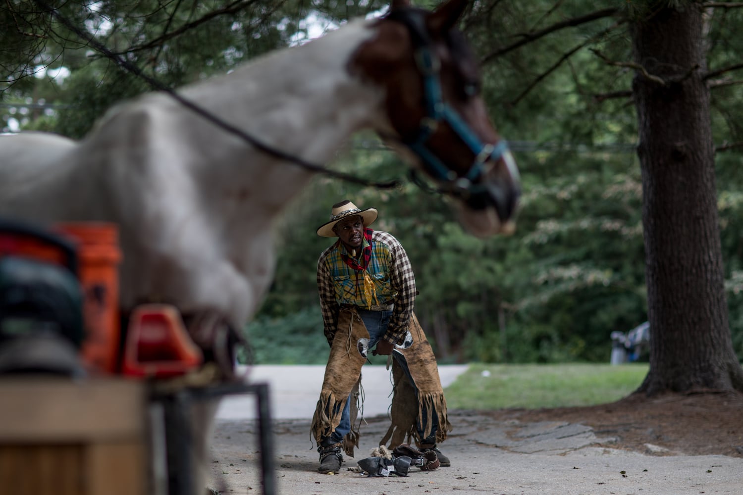 Photos: Black cowboys return to Atlanta for Pickett Invitational Rodeo