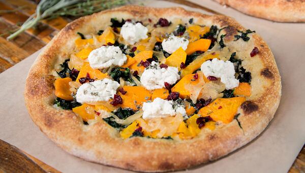 Butternut Squash Pizza at True Food Kitchen