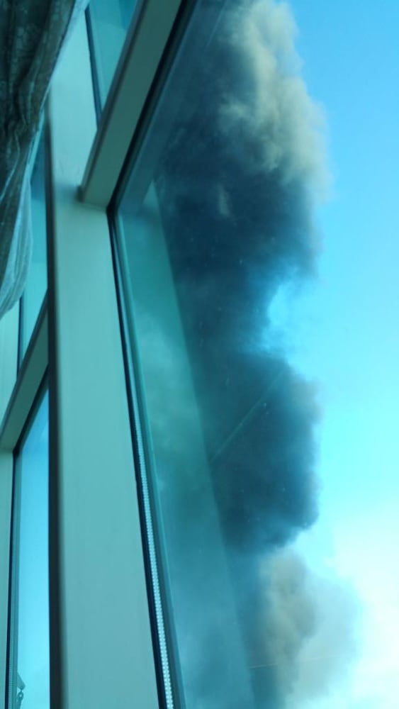 Cruise ship fire