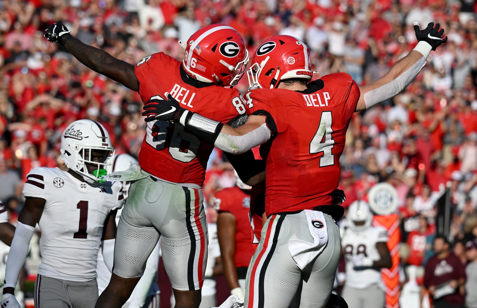 Georgia vs Mississippi State photo