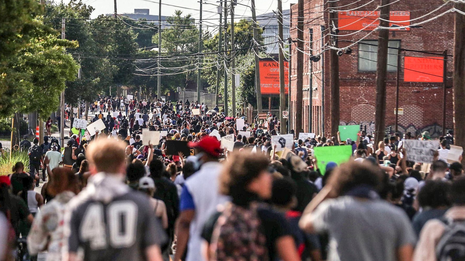 PHOTOS: Third day of protests in downtown Atlanta