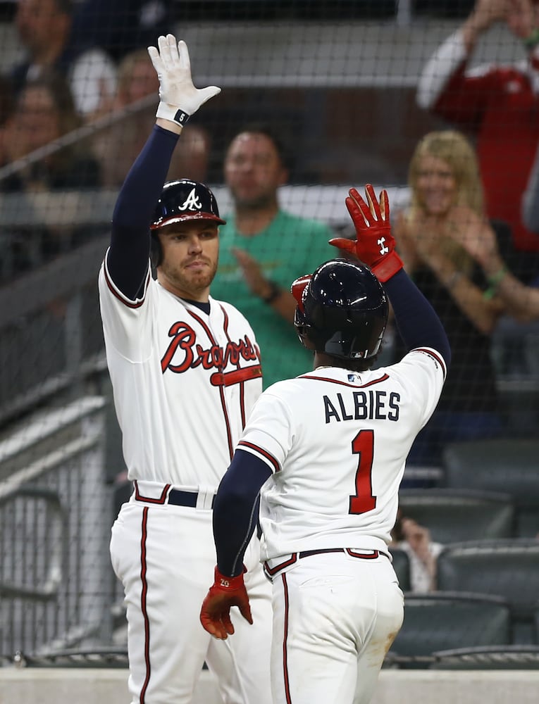 Photos: Braves, Padres open four-game series at SunTrust Park