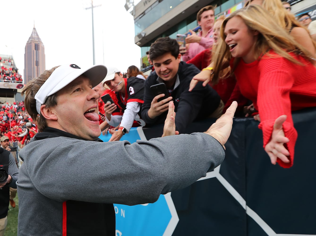 Photos: It’s Georgia in an easy win over Tech