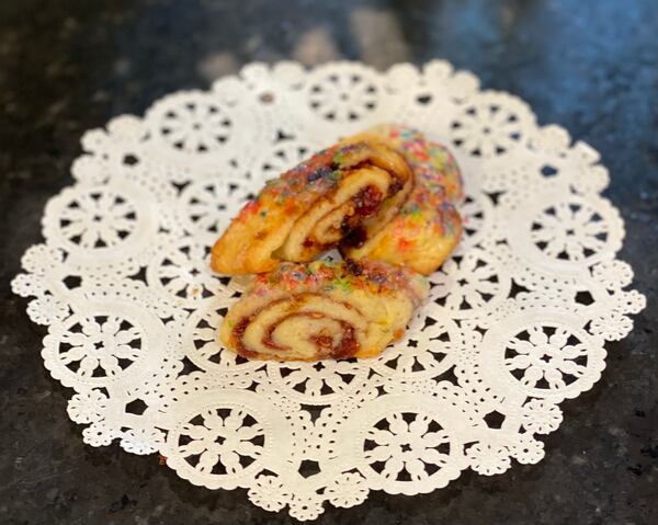 Rugelach from Terri’s Kitchen. Courtesy of Terri L. Hitzig-Bogartz