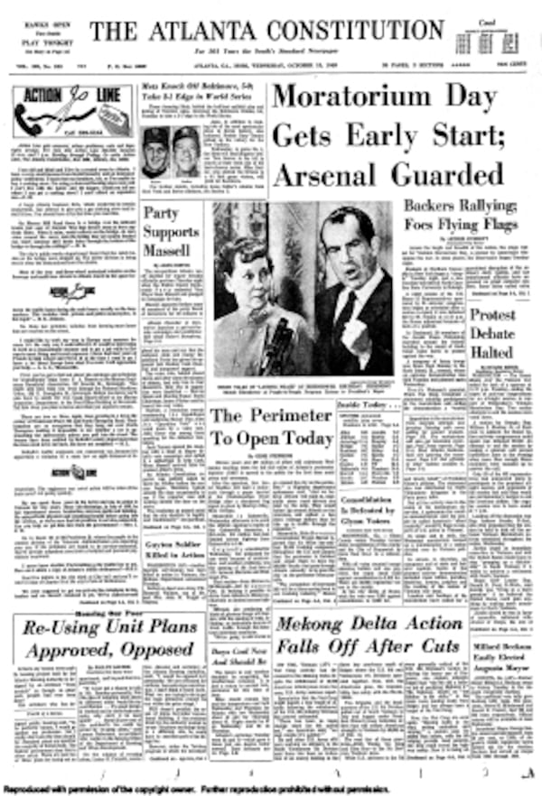 It's been 50 years since the complete I-285 circuit opened in October 1969. But the Perimeter hasn't quite lived up to the lofty vision of state officials. AJC PRINT ARCHIVES