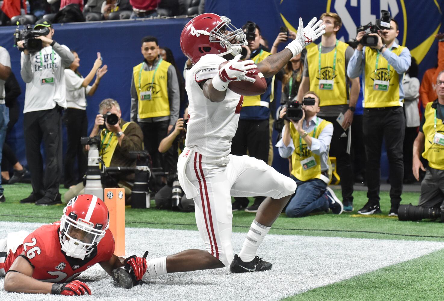 Photos: Bulldogs fall to Alabama in SEC Championship game