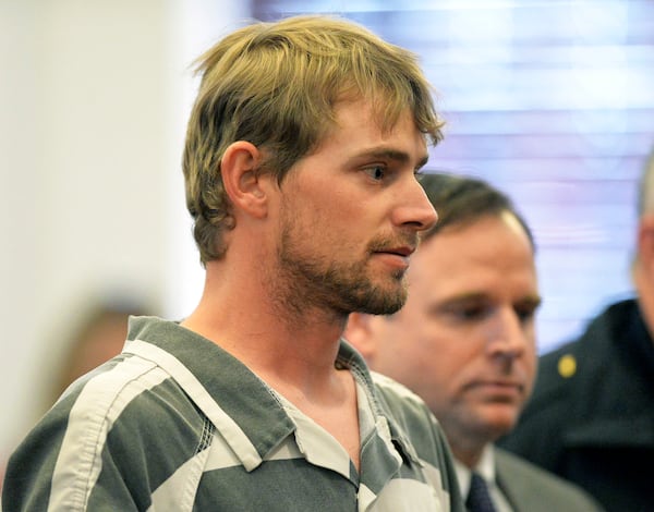 FILE - Ronnie Adrian "Jay" Towns makes his first courtroom appearance, Jan. 27, 2015, in McRae, Ga. (Kent D. Johnson/Atlanta Journal-Constitution via AP, File)