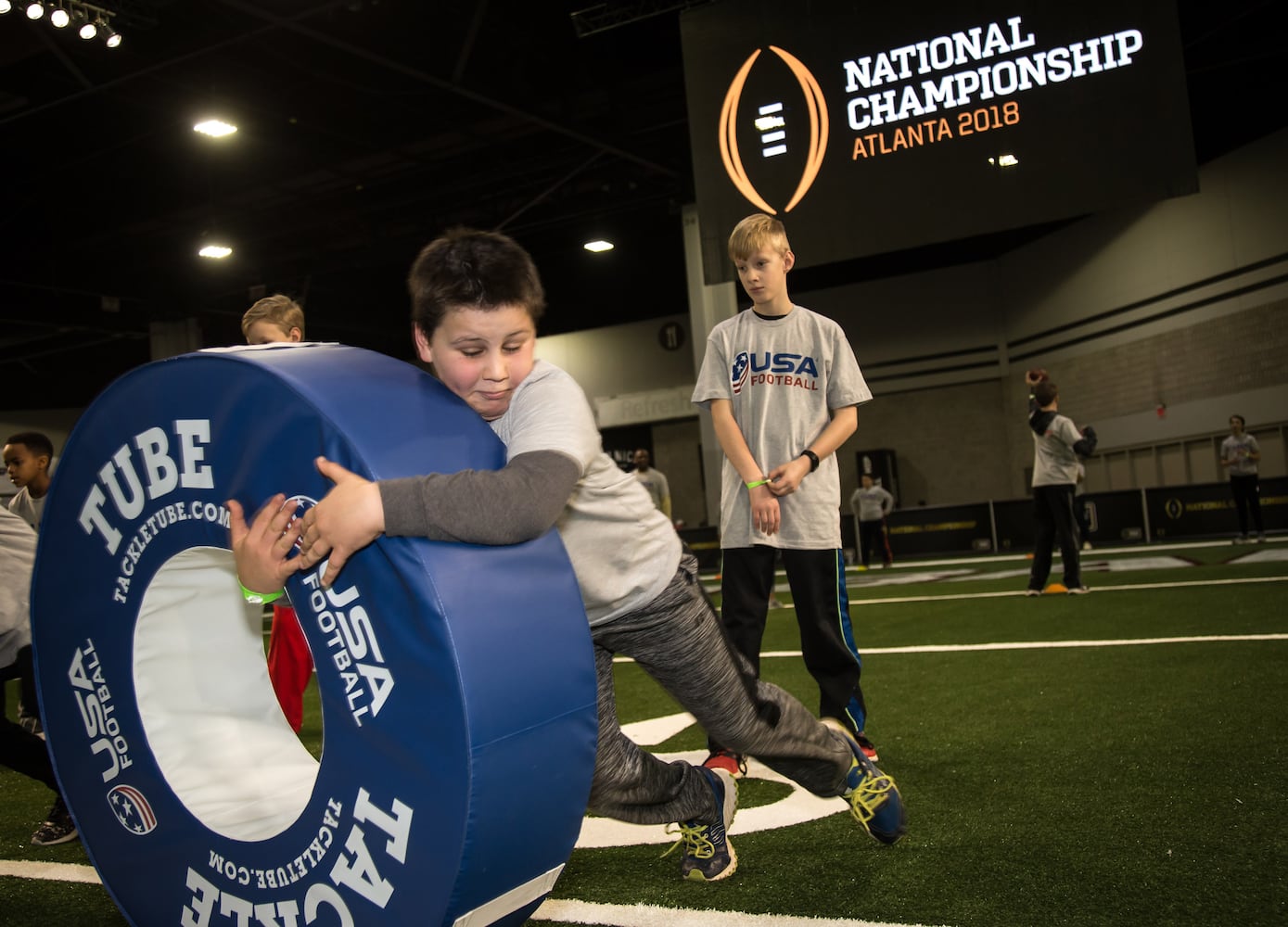 Photos: The scene as Georgia, Alabama prepare for national championship game