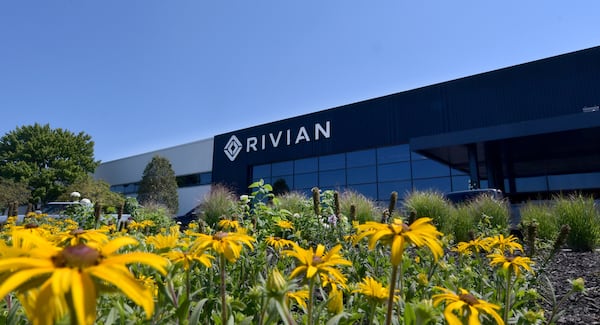 The Rivian plant in Normal, Ill., on July 20, 2022. (Photo for The Atlanta Journal-Constitution by Ron Johnson)