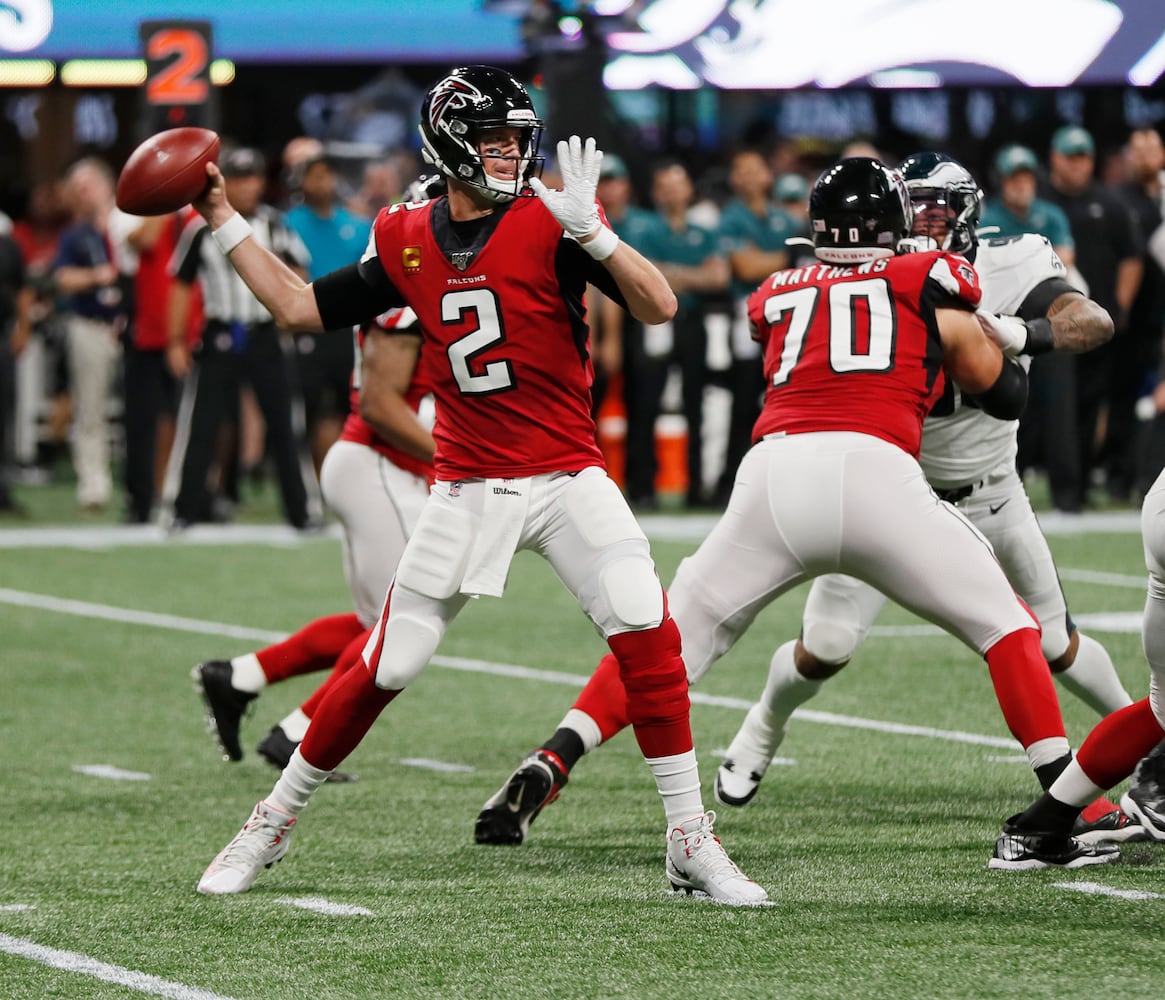 Photos: Falcons host Eagles, seek first win