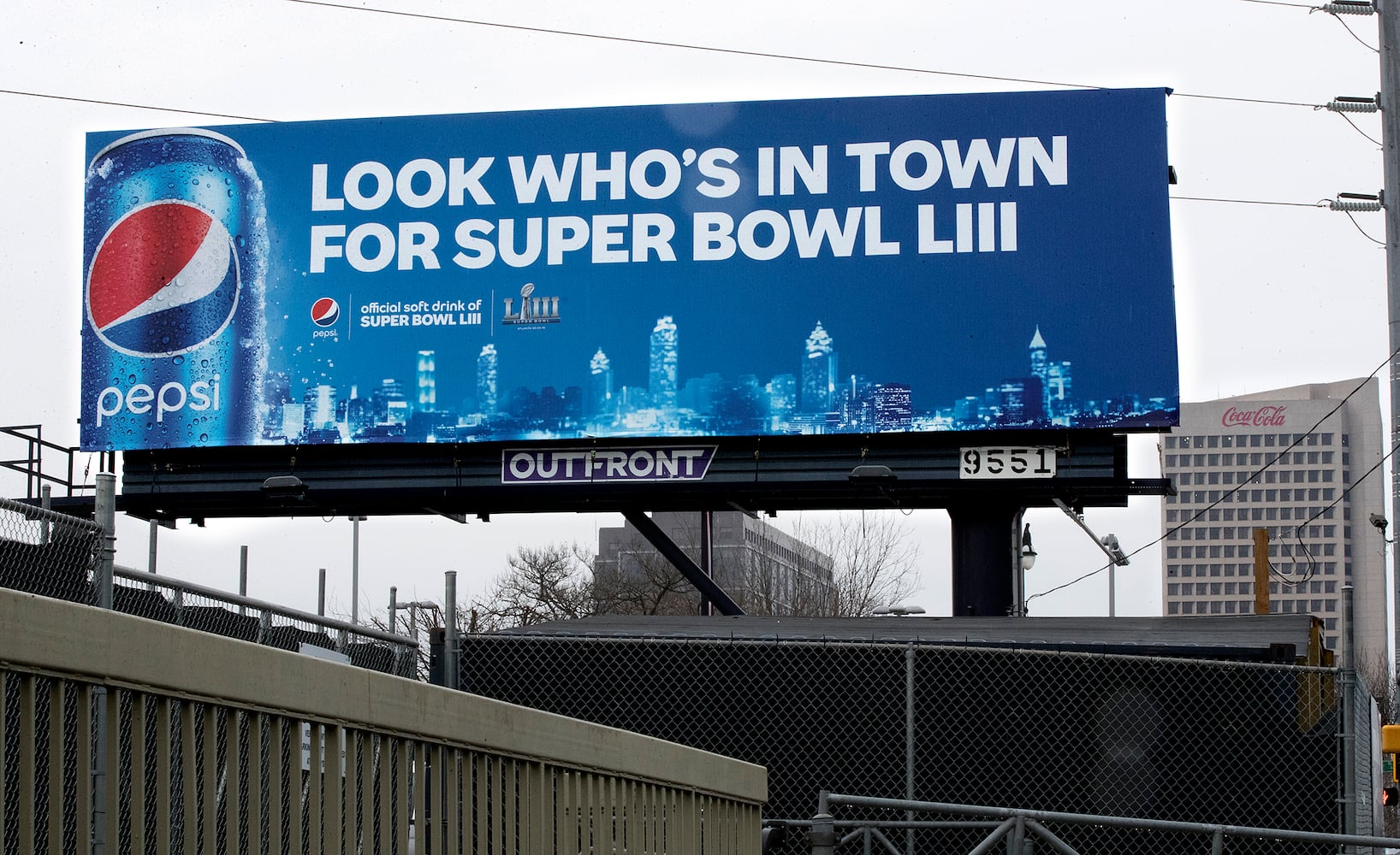 Photos: Pepsi invades Atlanta ahead of Super Bowl 53