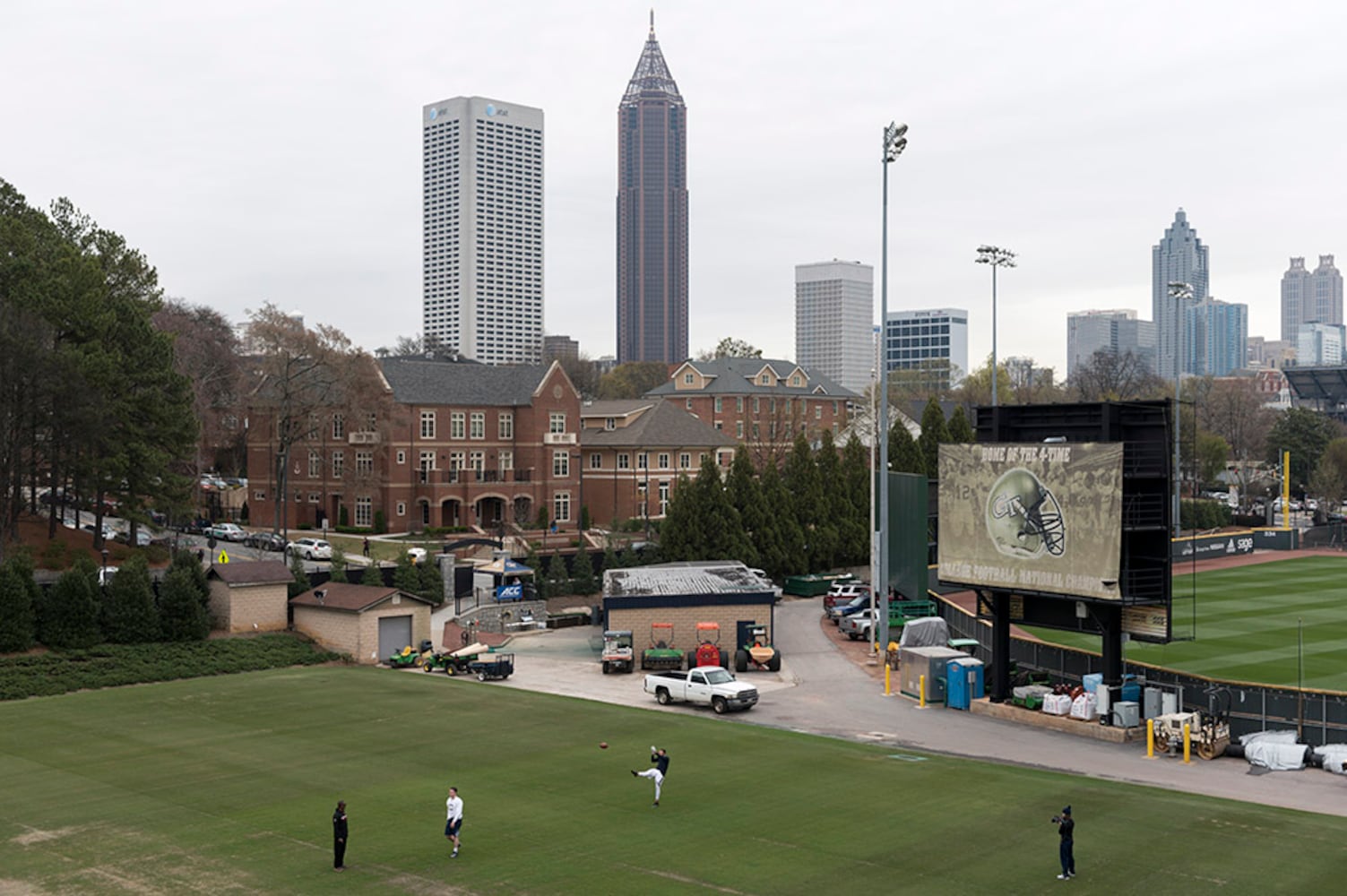 Former Jackets showcase talent at Tech Pro Day