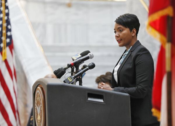 Atlanta Mayor Keisha Lance Bottoms. Bob Andres / bandres@ajc.com