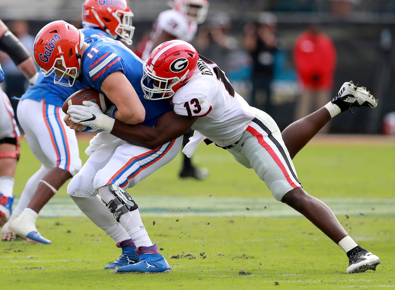 Photos: Bulldogs square off with Gators again