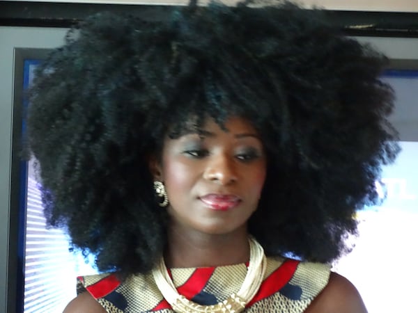 Mushiya is all about all natural hair. CREDIT: Rodney Ho/rho@ajc.com