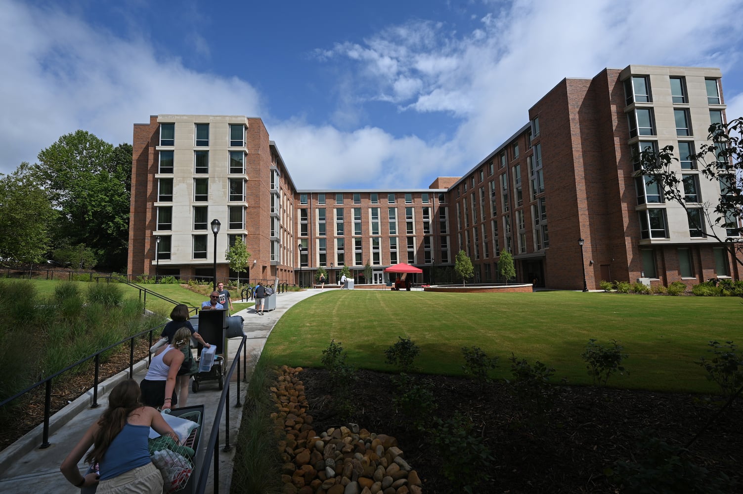 UGA move-in photo