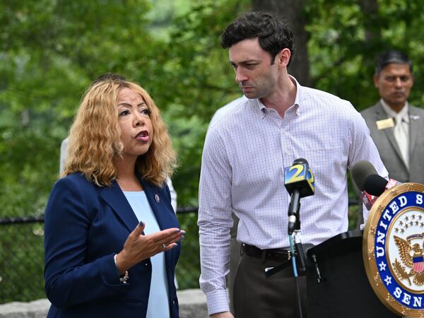 U.S. Rep. Lucy McBath, D-Marietta, and U.S. Sen. Jon Ossoff, D-Ga., championed a bill that called for more oversight of federal prisons.