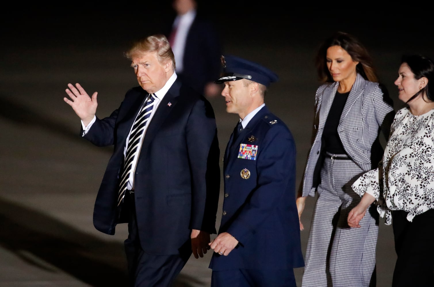 Trump welcomes 3 Americans detained in North Korea back to U.S.