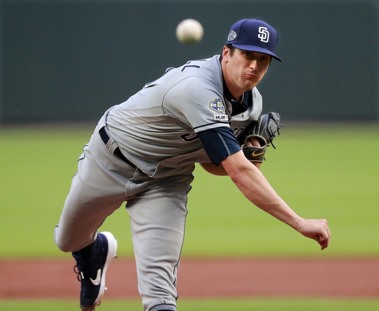 Photos: Max Fried pitches as Braves host Padres