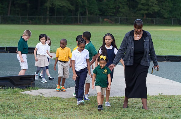 There is some flexibility in wardrobe attire since children's sock colors do not have to match their uniform colors, but flip-flops are not allowed.