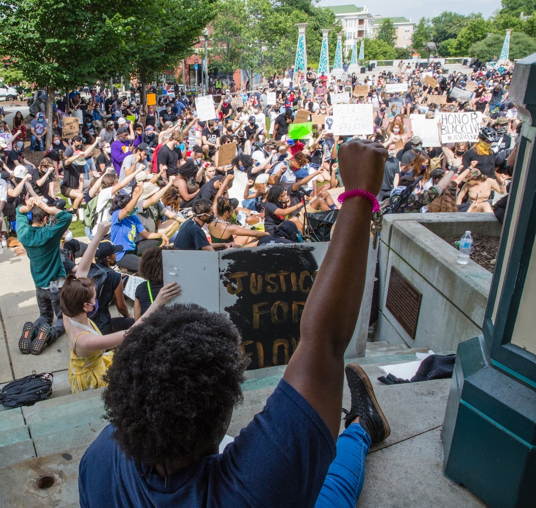 PHOTOS: Protesters gather across metro Atlanta