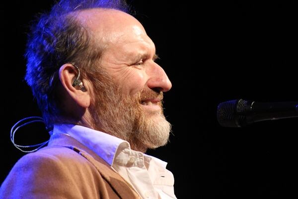 Colin Hay kept the crowd laughing, but also played some great tunes. Photo: Melissa Ruggieri/AJC.