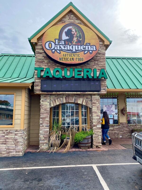 La Oaxaquena is on Mount Zion Road in Jonesboro. Wendell Brock for The Atlanta Journal-Constitution